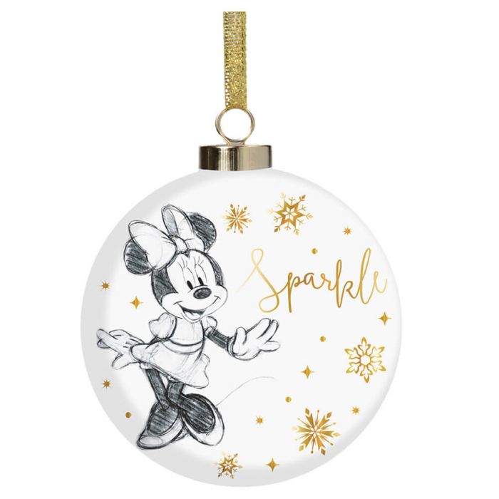 Minnie Mouse Sparkle Bauble