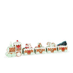 Mint Gingerbread Train With 4 Carriages