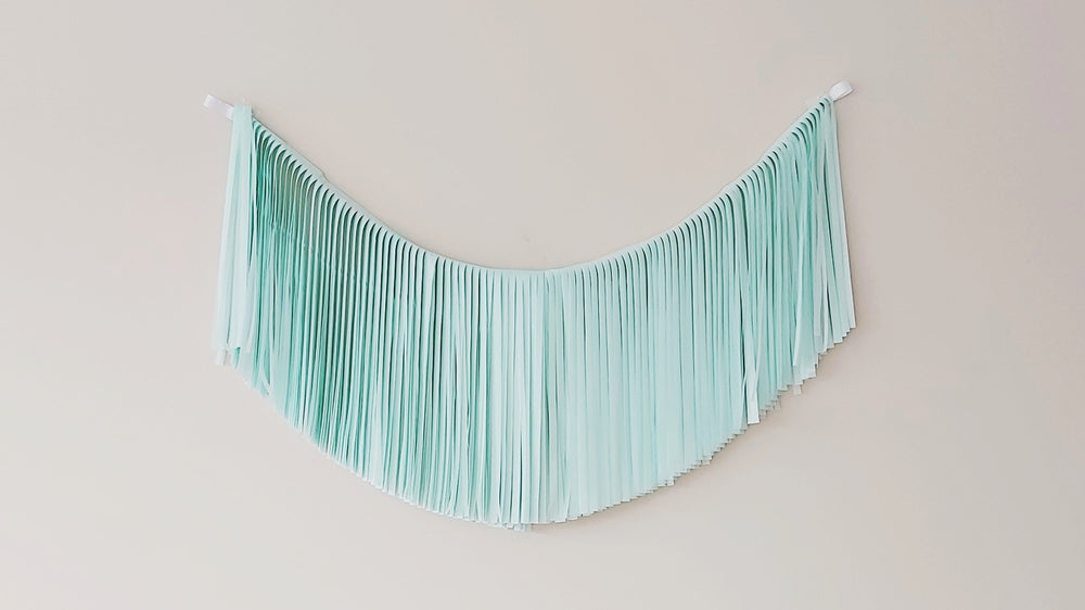 
                  
                    Load image into Gallery viewer, Fringe Garland - Mint
                  
                