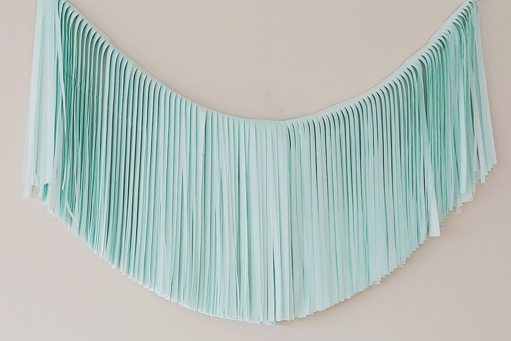 
                  
                    Load image into Gallery viewer, Fringe Garland - Mint
                  
                