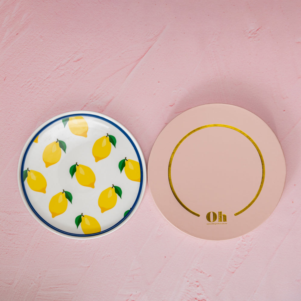 
                  
                    Load image into Gallery viewer, Porcelain Plate - Lemon
                  
                
