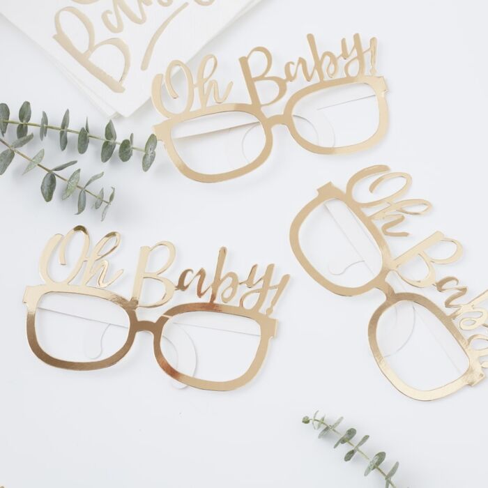 Oh Baby! Fun Glasses Baby Shower Props
