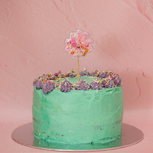 
                  
                    Load image into Gallery viewer, Confetti Shell Cake Topper
                  
                