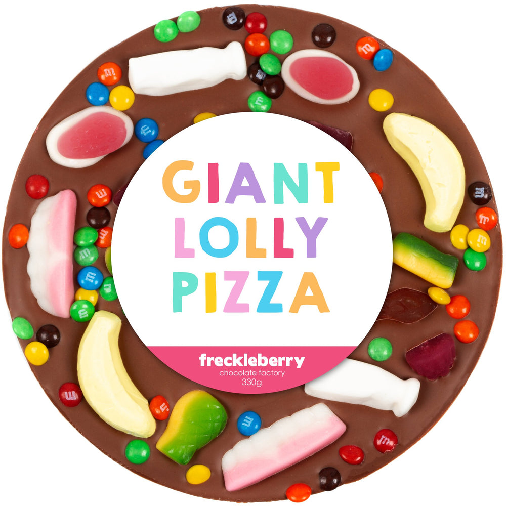Giant Lolly Chocolate Pizza