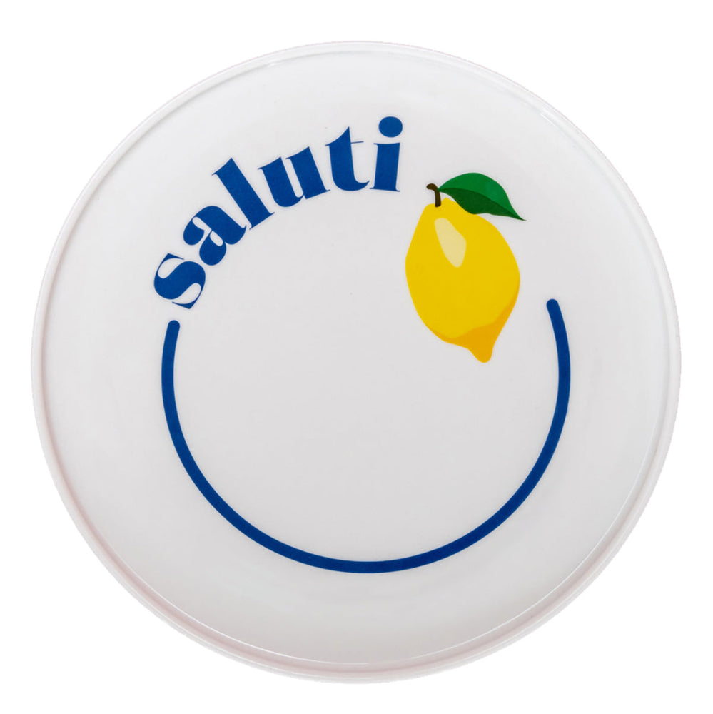 Porcelain Plate - Saluti (Factory Seconds)