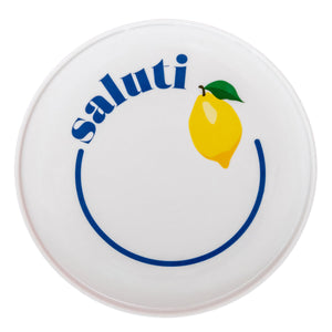 
                  
                    Load image into Gallery viewer, Porcelain Plate - Saluti (Factory Seconds)
                  
                