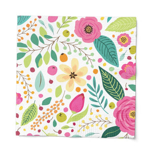 
                  
                    Load image into Gallery viewer, Spring Blossoms Cocktail Paper Napkin
                  
                