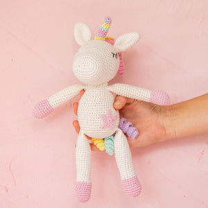 
                  
                    Load image into Gallery viewer, Crochet Animal - Uma Unicorn
                  
                