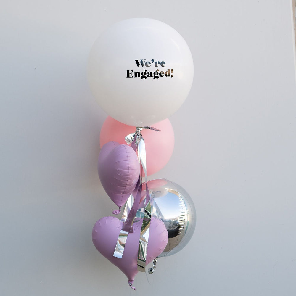 We're Engaged Balloon Bouquet Kit