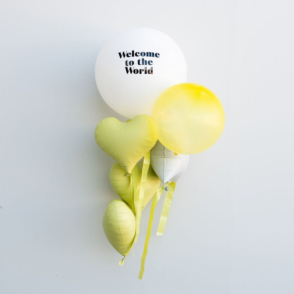 Welcome to the World Balloon Bouquet Kit