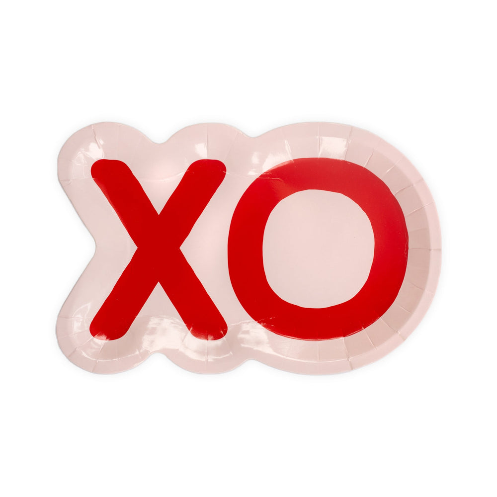 XOXO Shaped Plates 8pk