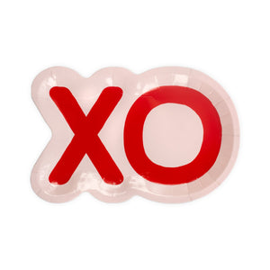 
                  
                    Load image into Gallery viewer, XOXO Shaped Plates 8pk
                  
                