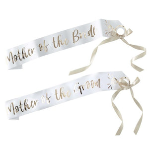 
                  
                    Load image into Gallery viewer, Mother Of The Bride and Groom Sash
                  
                