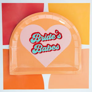 
                  
                    Load image into Gallery viewer, Bride&amp;#39;s Babes Dinner Plate Set 8pk
                  
                