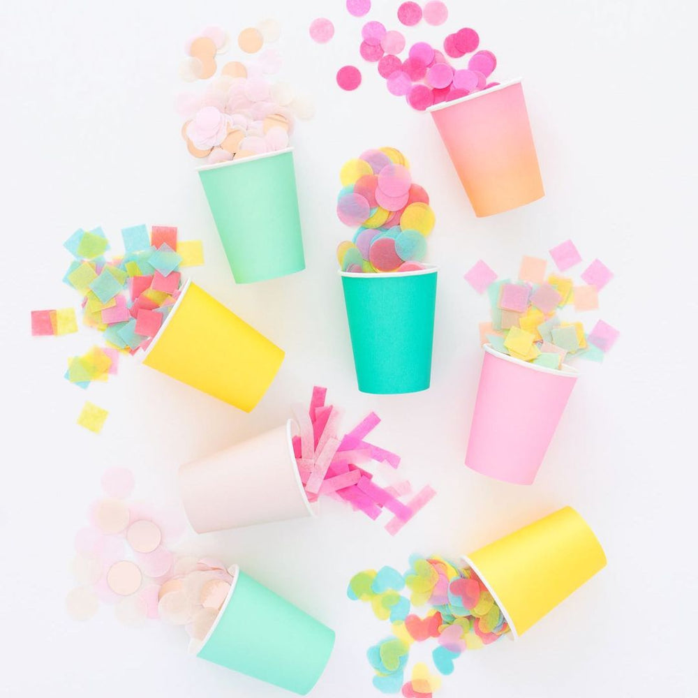 
                  
                    Load image into Gallery viewer, Chartreuse - Paper Cup Set
                  
                