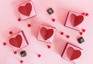 
                  
                    Load image into Gallery viewer, Valentine Heart Favour Boxes
                  
                