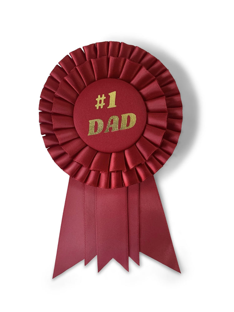 
                  
                    Load image into Gallery viewer, Number One Dad Rosette Gift Card
                  
                