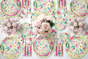 
                  
                    Load image into Gallery viewer, Spring Blossoms Dinner Paper Plate
                  
                