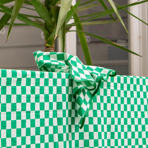 
                  
                    Load image into Gallery viewer, Green Checkered Napkin Set (6)
                  
                