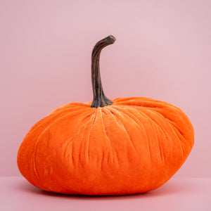 
                  
                    Load image into Gallery viewer, Orange Silk Velvet Pumpkin
                  
                