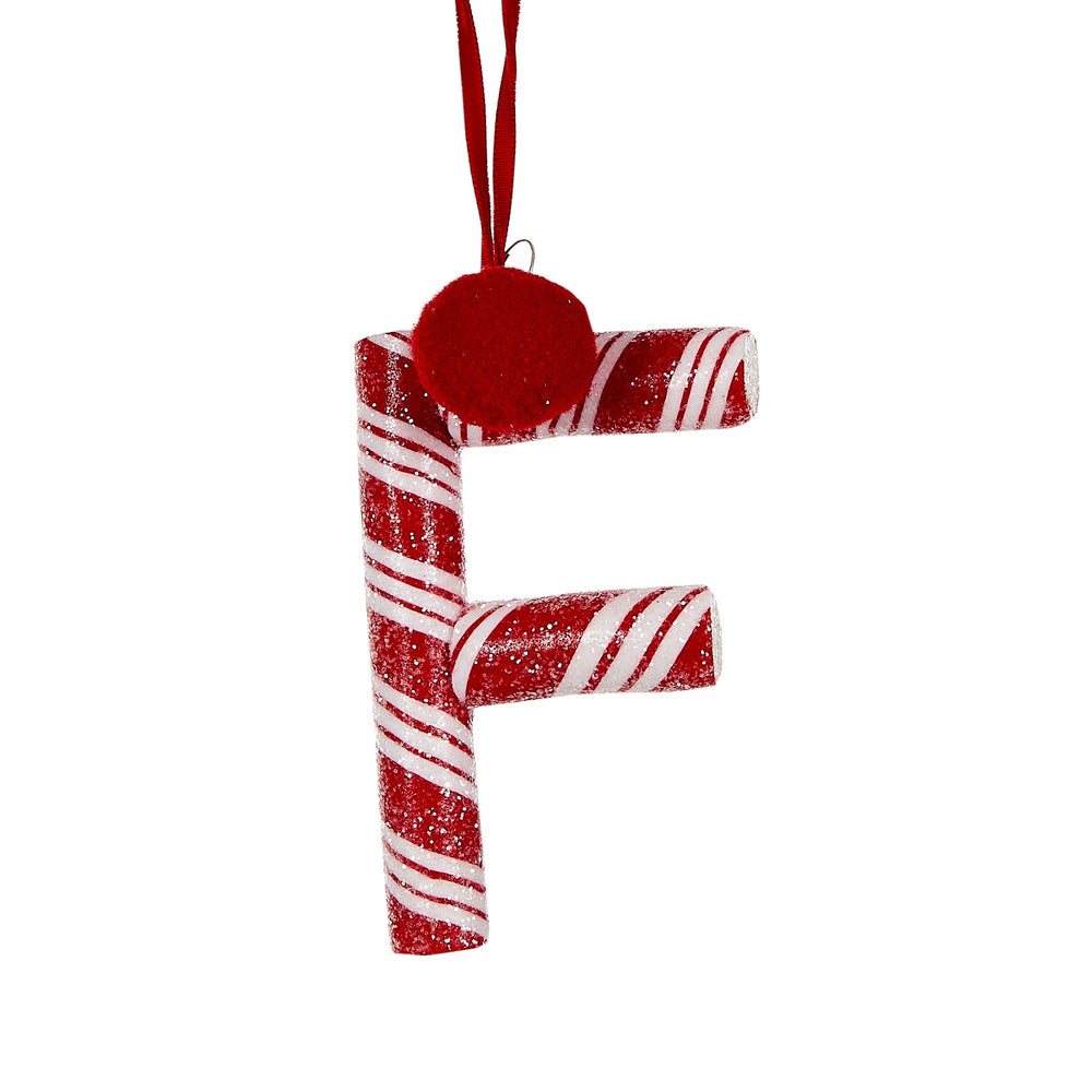 
                  
                    Load image into Gallery viewer, Candy Cane Lettered Hanging Ornaments
                  
                