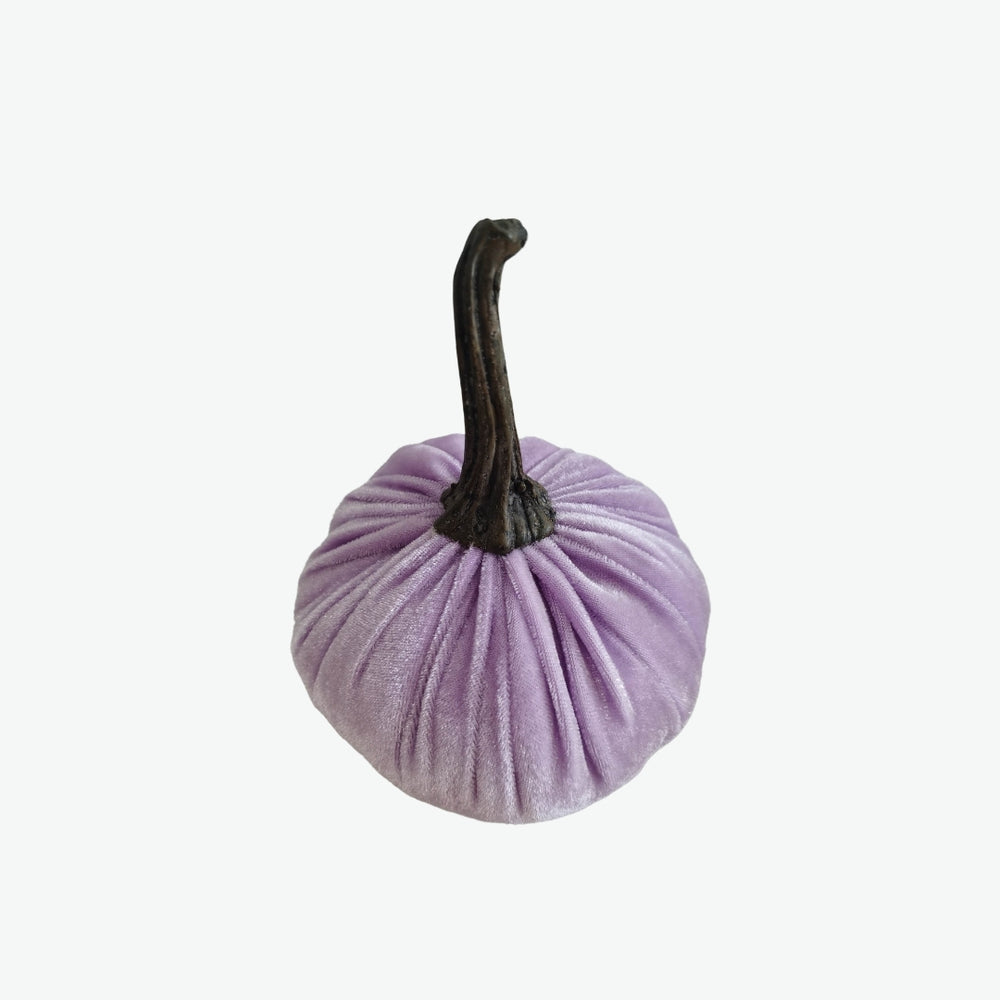 Lilac Silk Velvet Pumpkin