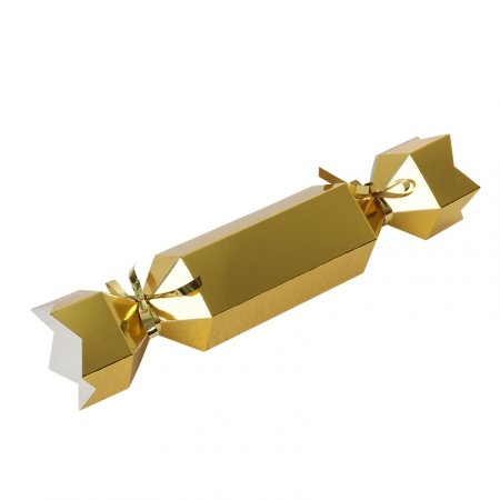 Bonbon Favour Box Metallic Gold 10pk