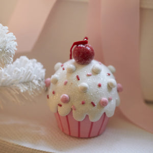 
                  
                    Load image into Gallery viewer, Pink Cupcake Hanging Ornaments
                  
                