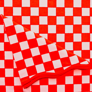 
                  
                    Load image into Gallery viewer, Red Pink Checkered Napkin Set (6)
                  
                