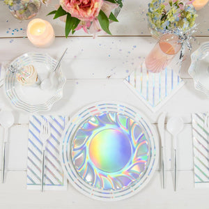 
                  
                    Load image into Gallery viewer, Iridescent Classic Paper Cocktail Napkin
                  
                